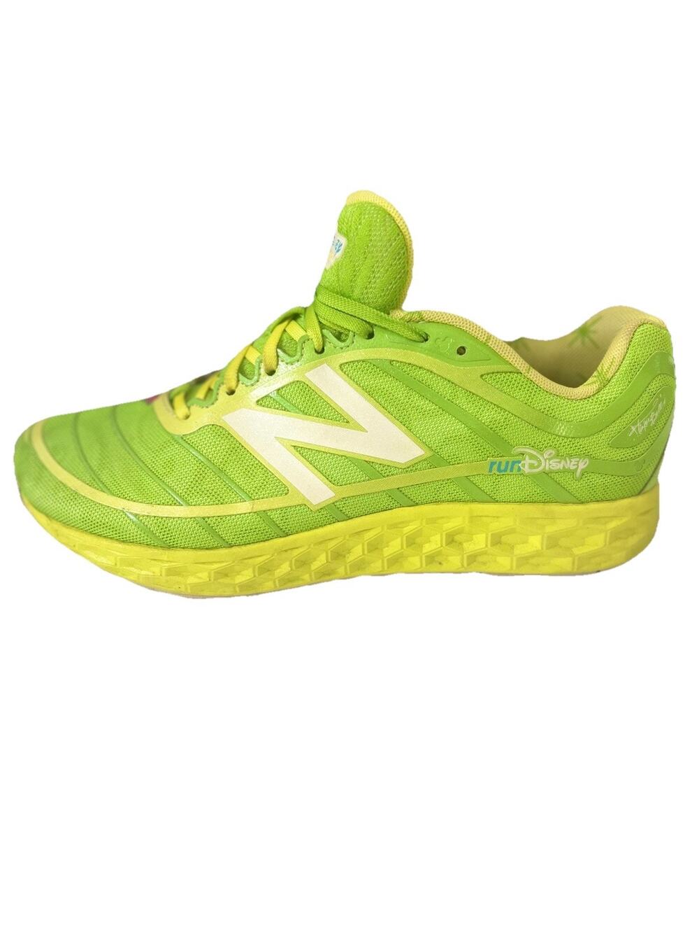 New Balance x Run Disney 2015 Tinkerbell Green Glow In The Dark Womens Size 9